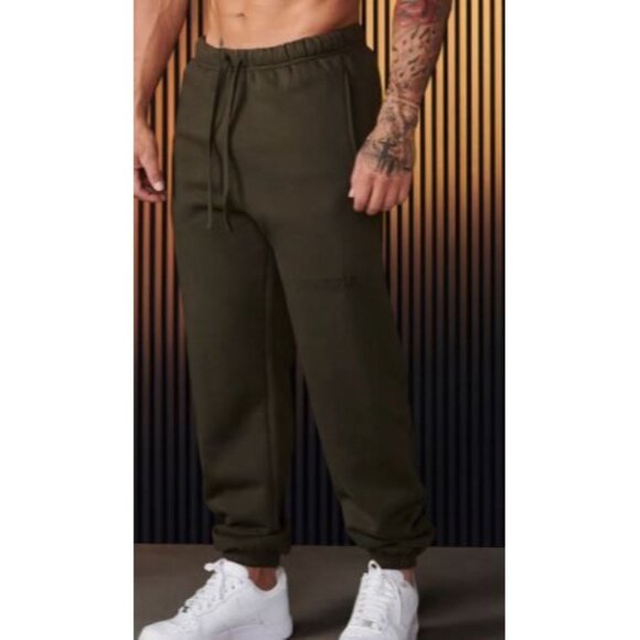 YoungLA Cloud 9 Joggers Sweatpant Men Size Medium NWT Hunter Green Casual Lounge - Picture 1 of 16